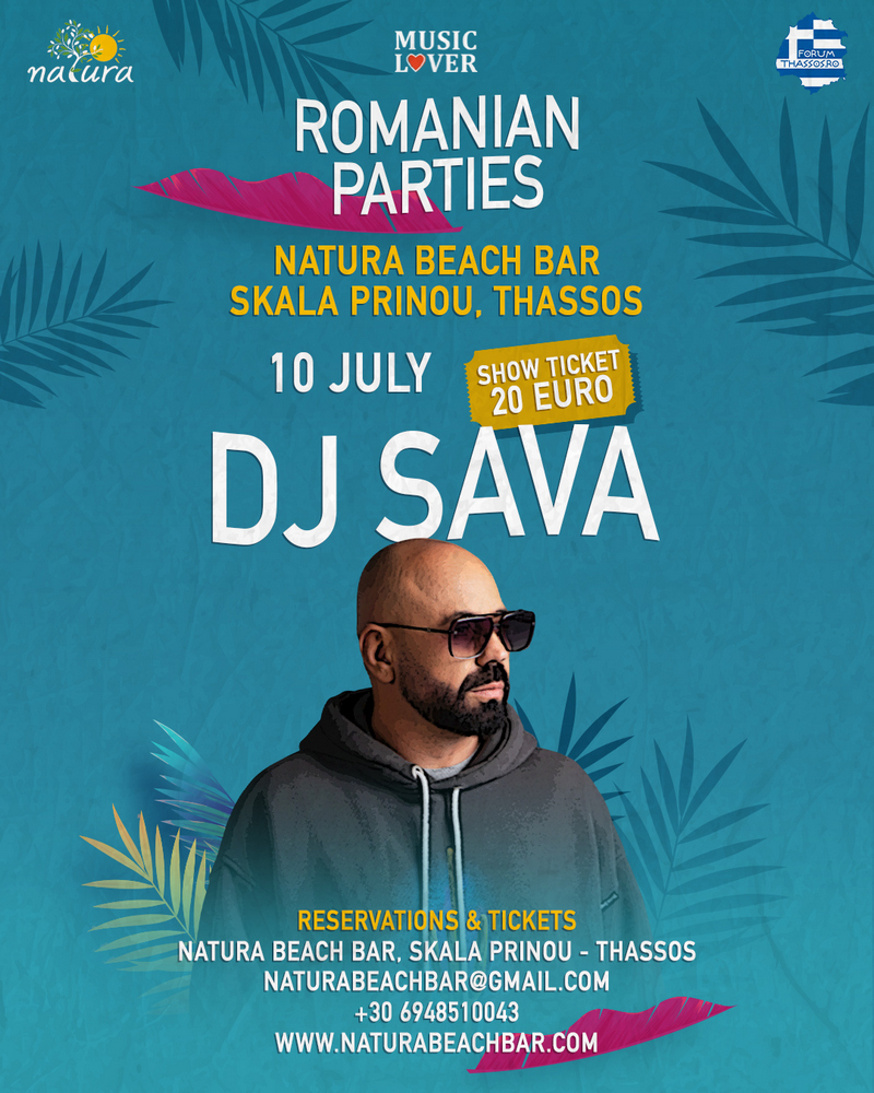 DJ SAVA Live @Naturabeachbar