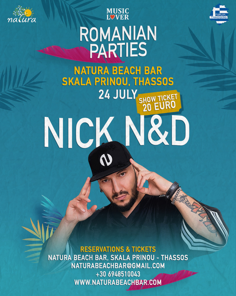 NICK N&D Live @Naturabeachbar