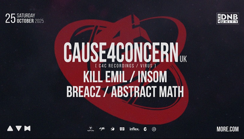 ATH DNB UNITY w/ CAUSE 4 CONCERN (UK) ★ Sat 2
