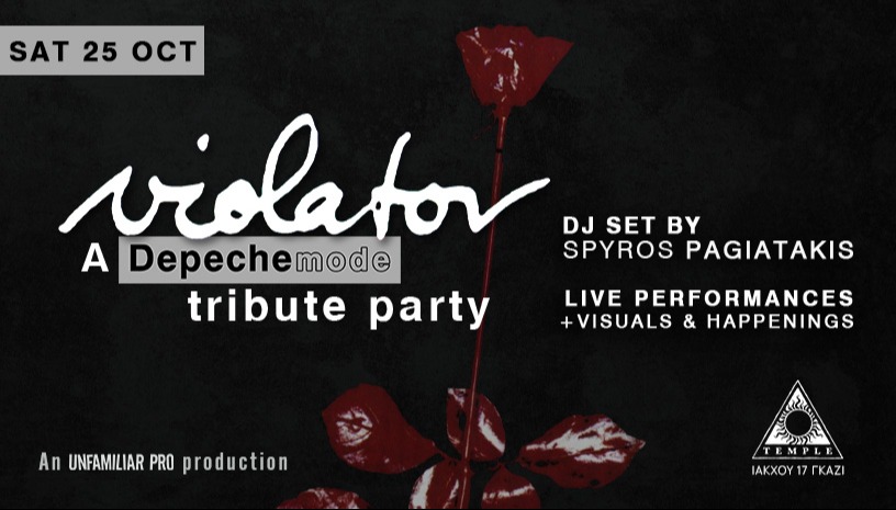 VIOLATOR -  DEPECHE MODE TRIBUTE PARTY
