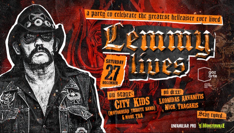 LEMMY LIVES - TRIBUTE LIVE & PARTY