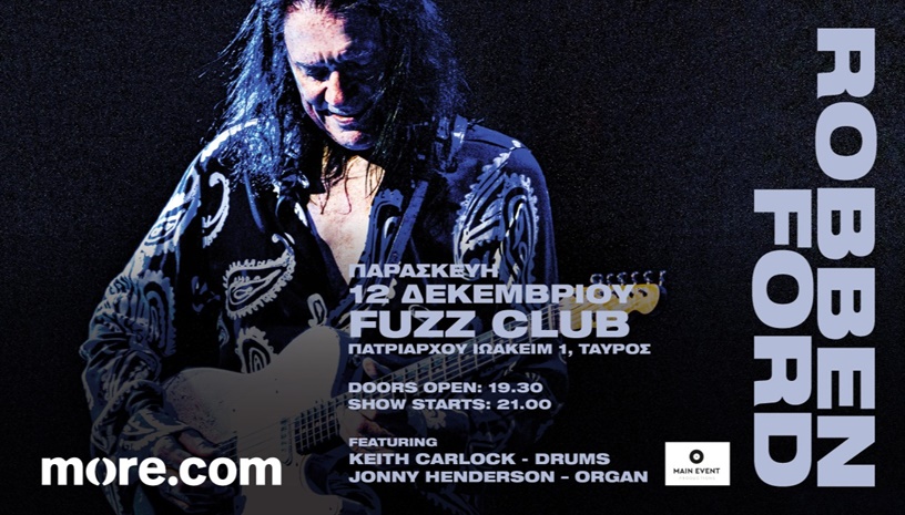 Robben Ford Live @ Fuzz Club 12/12/2025