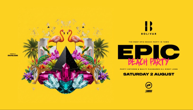 The Epic Beach Party - Bolivar beach bar