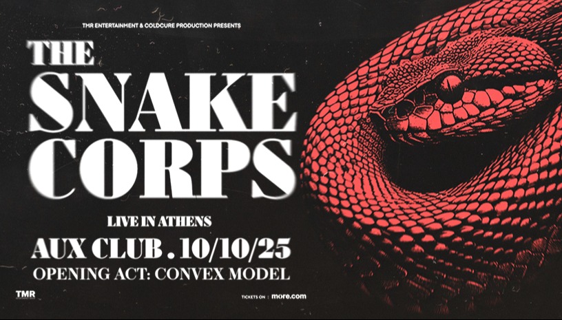 THE SNAKE CORPS (UK) LIVE IN ATHENS